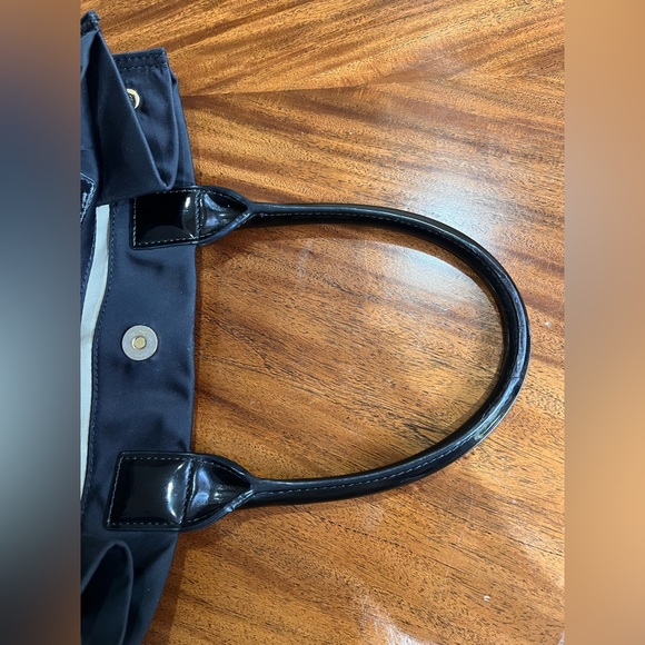 Tory Burch Women's Nylon Mini Ella Tote, Black - Picture 6 of 8